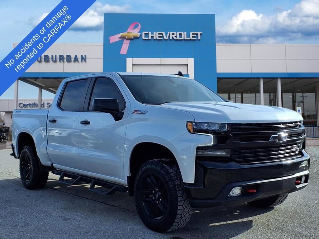 Used 2021 Chevrolet Silverado 1500 LT Trail Boss Truck Crew Cab