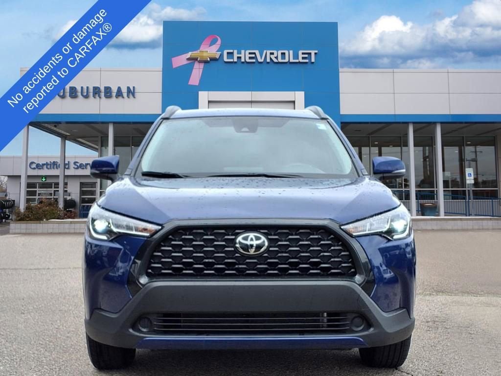 Used 2022 Toyota Corolla Cross LE with VIN 7MUCAAAG4NV017339 for sale in Ann Arbor, MI