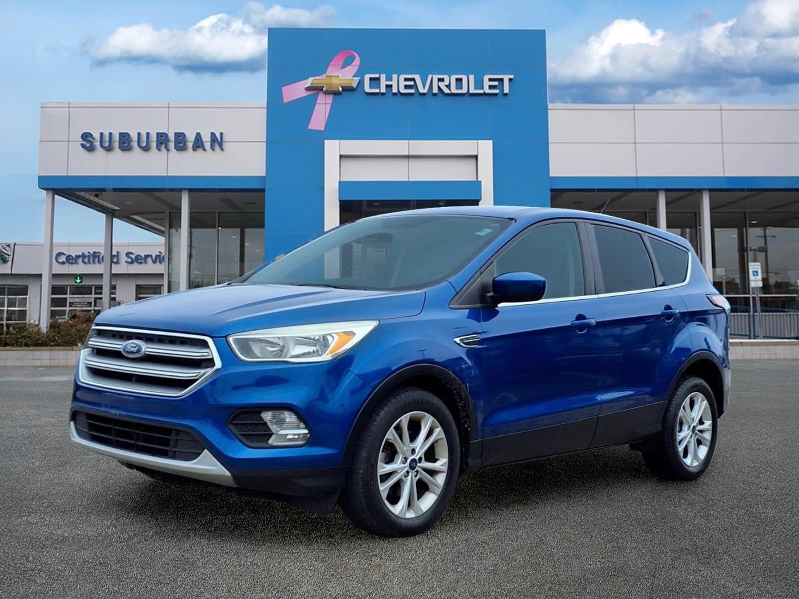 Used 2017 Ford Escape SE with VIN 1FMCU0GD1HUC77699 for sale in Ann Arbor, MI
