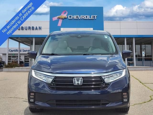 Used 2022 Honda Odyssey EX-L with VIN 5FNRL6H76NB060800 for sale in Ann Arbor, MI