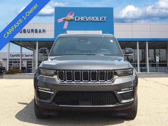 Used 2024 Jeep Grand Cherokee 4xe with VIN 1C4RJYB60RC158662 for sale in Ann Arbor, MI