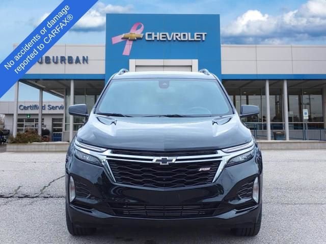 Used 2022 Chevrolet Equinox RS with VIN 2GNAXWEV6N6150532 for sale in Ann Arbor, MI