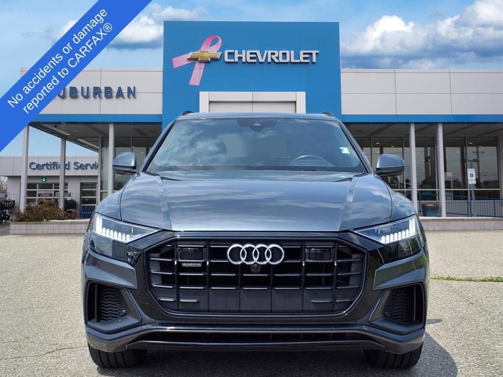 Used 2019 Audi Q8 Technik with VIN WA1FVBF1XKD018065 for sale in Ann Arbor, MI