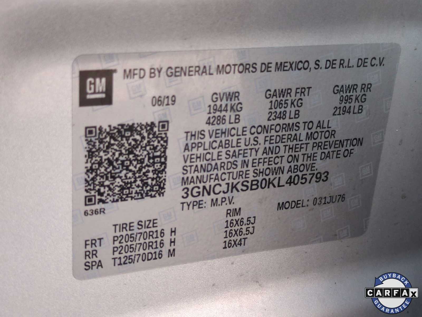 Thumbnail: 2019 Chevrolet Trax - 34