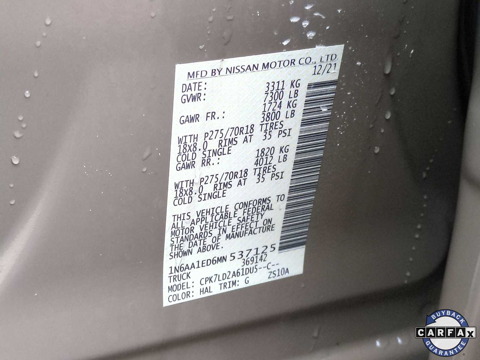 Thumbnail: 2021 Nissan Titan - 36