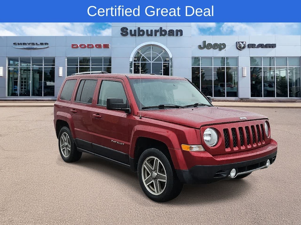 Certified 2017 Jeep Patriot Latitude 4x4 SUV