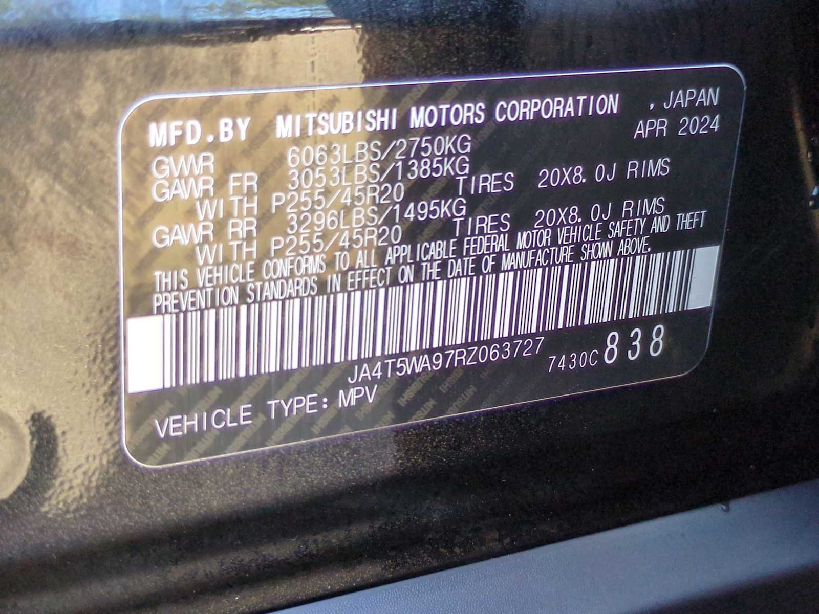 Thumbnail: 2024 Mitsubishi Outlander - 38