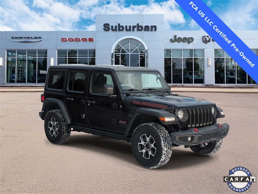 Certified 2021 Jeep Wrangler Unlimited Rubicon SUV