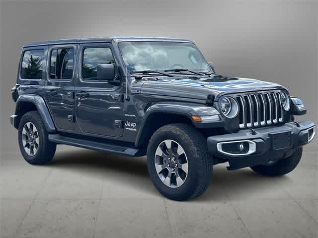 Used 2021 Jeep Wrangler Unlimited Sahara with VIN 1C4HJXEG8MW516978 for sale in Ann Arbor, MI