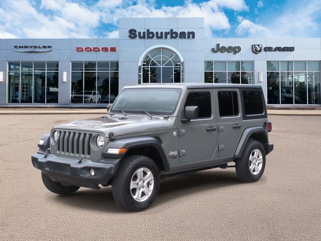 Certified 2020 Jeep Wrangler Unlimited Sport SUV