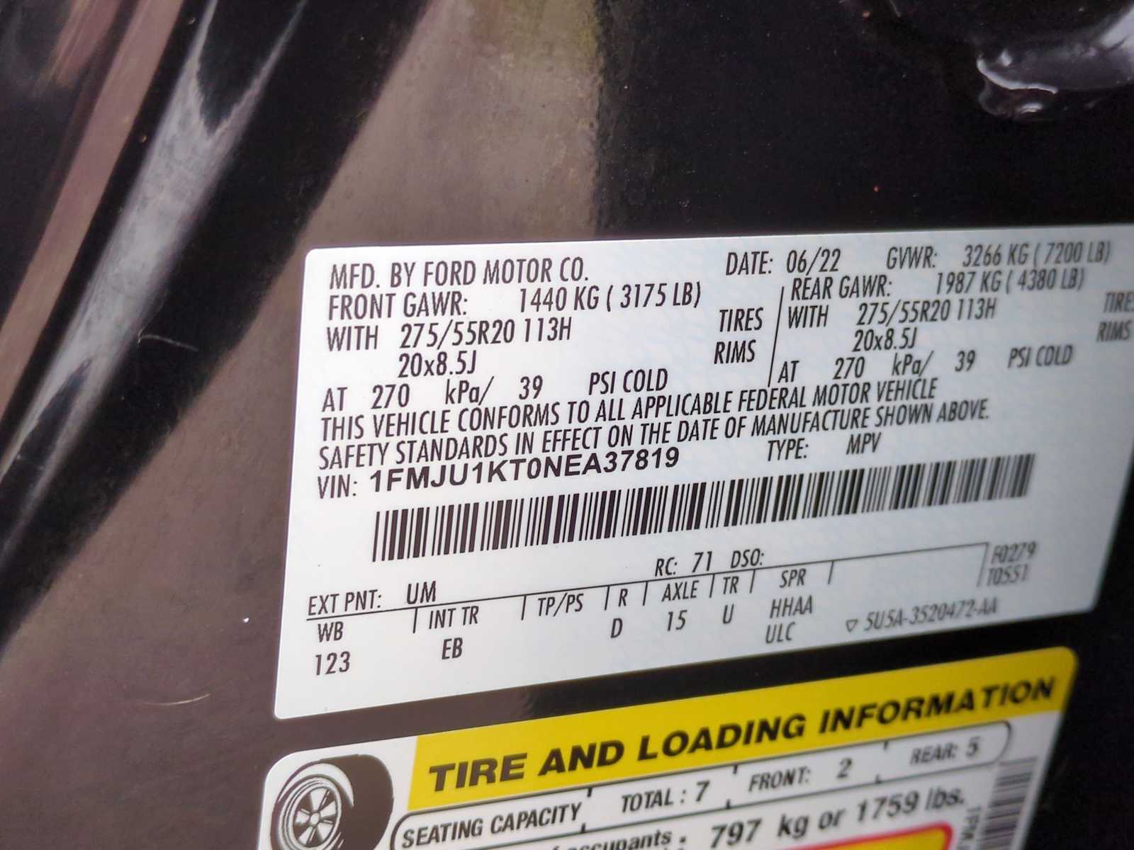 Thumbnail: 2022 Ford Expedition - 39