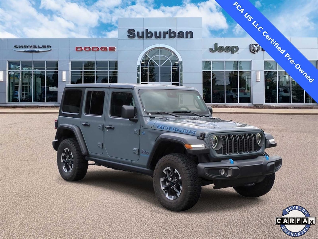Used 2025 Jeep Wrangler 4xe Rubicon SUV
