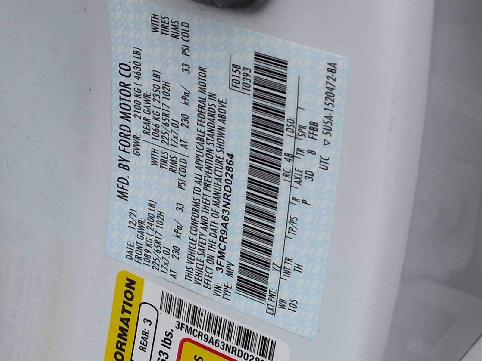 Thumbnail: 2022 Ford Bronco Sport - 34