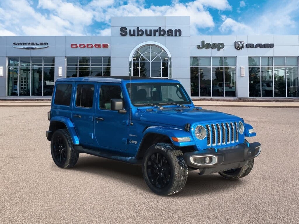 Used 2023 Jeep Wrangler 4xe Sahara SUV
