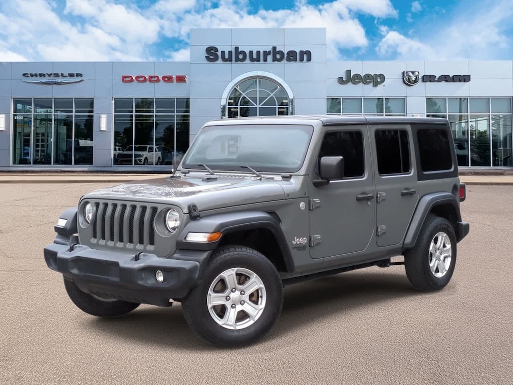 Certified 2020 Jeep Wrangler Unlimited Sport SUV