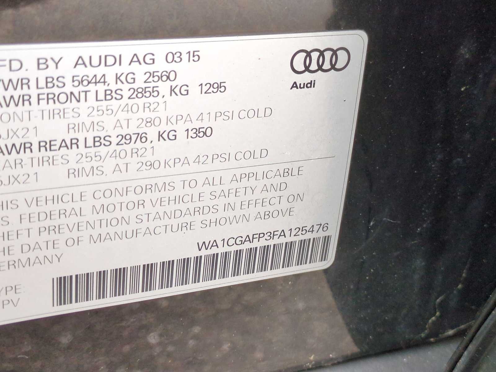 Thumbnail: 2015 Audi SQ5 - 39