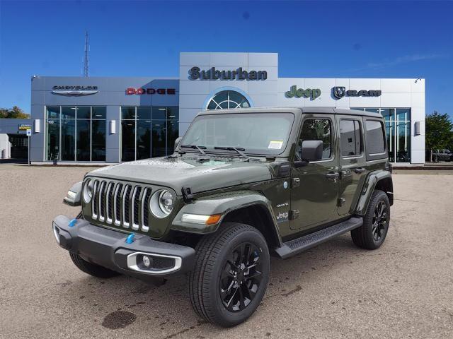 New 2023 Jeep Wrangler 4xe WRANGLER SAHARA 4xe in Troy MI | VIN:  1C4JJXP62PW552935