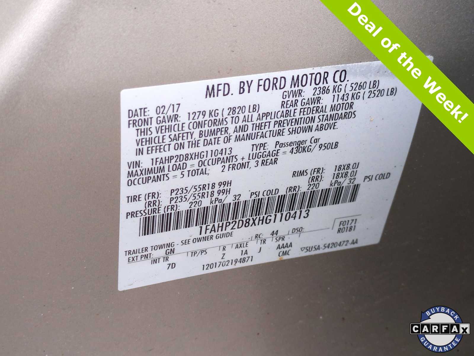 Thumbnail: 2017 Ford Taurus - 34