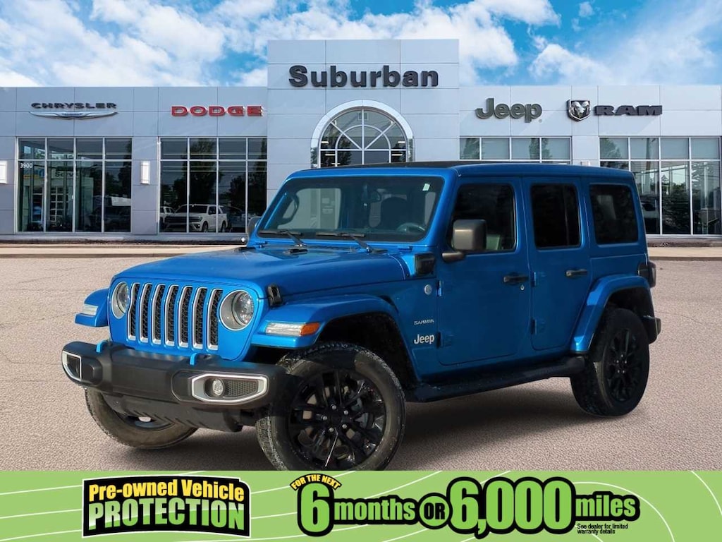 Used 2023 Jeep Wrangler 4xe Sahara SUV