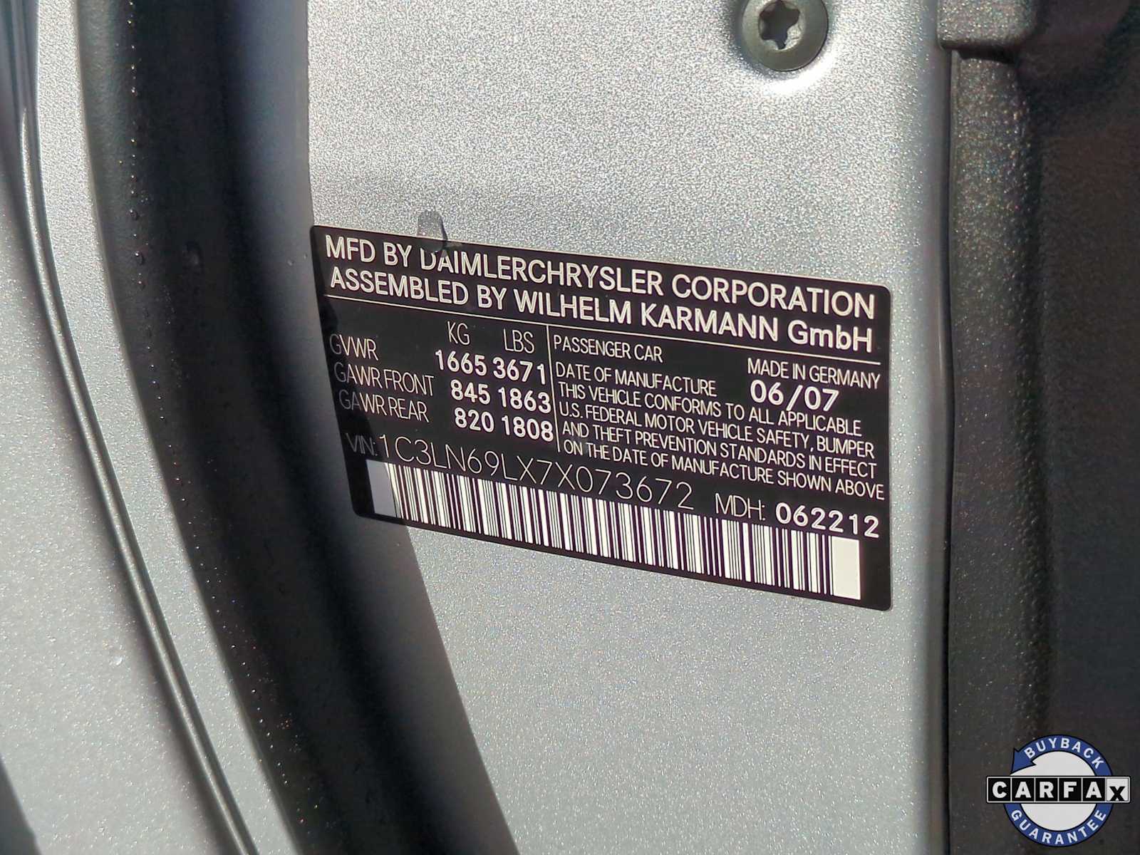 Thumbnail: 2007 Chrysler Crossfire - 30