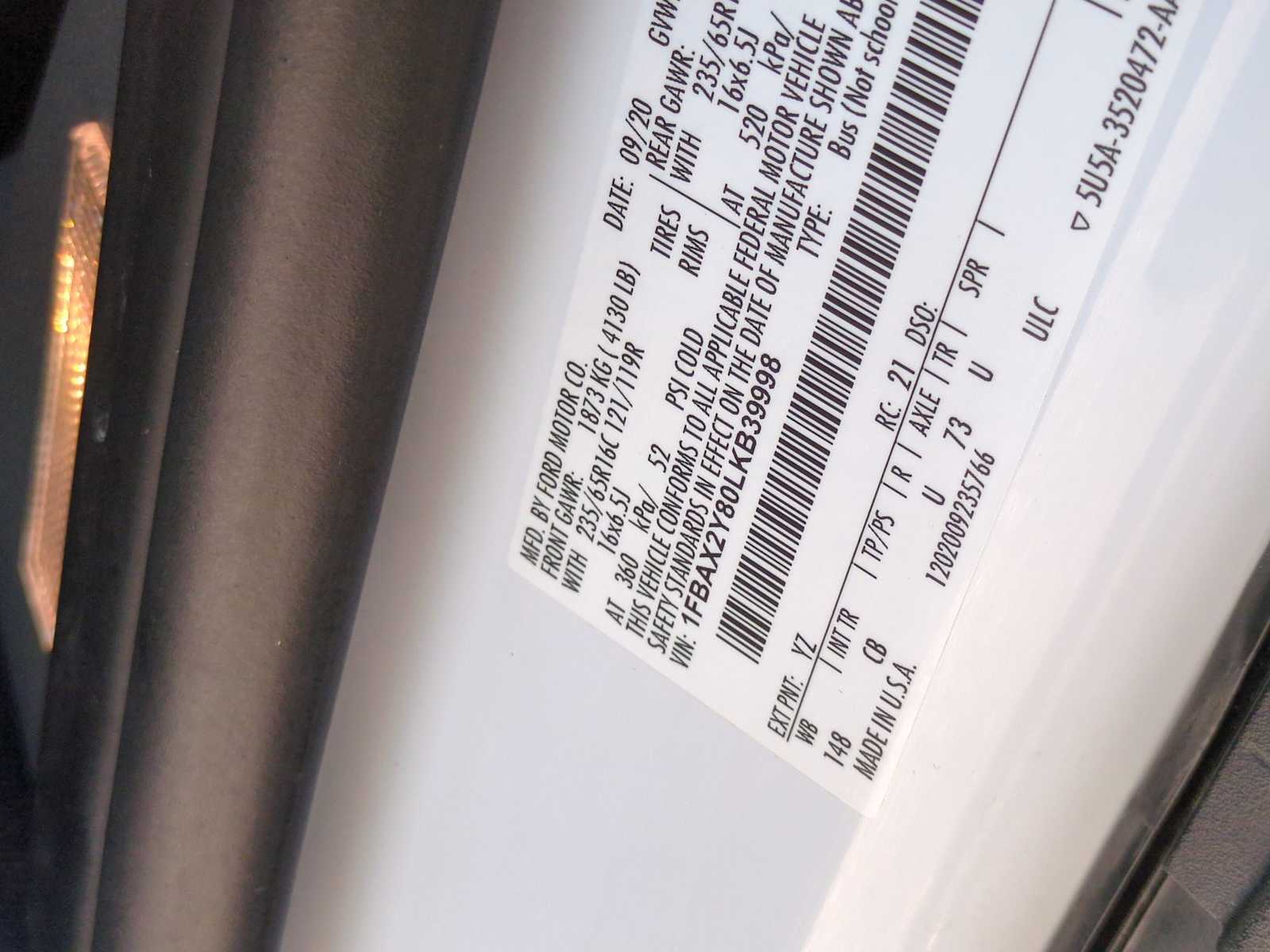 Thumbnail: 2020 Ford Econoline - 34