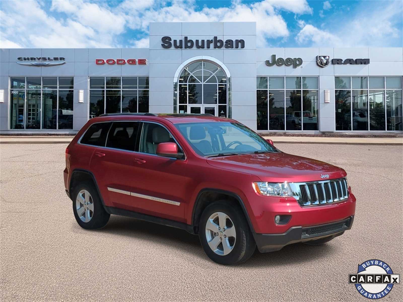 Used 2012 Jeep Grand Cherokee Laredo with VIN 1C4RJFAGXCC293704 for sale in Ann Arbor, MI