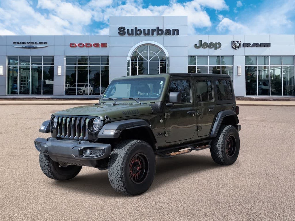 Certified 2021 Jeep Wrangler Unlimited Sport SUV