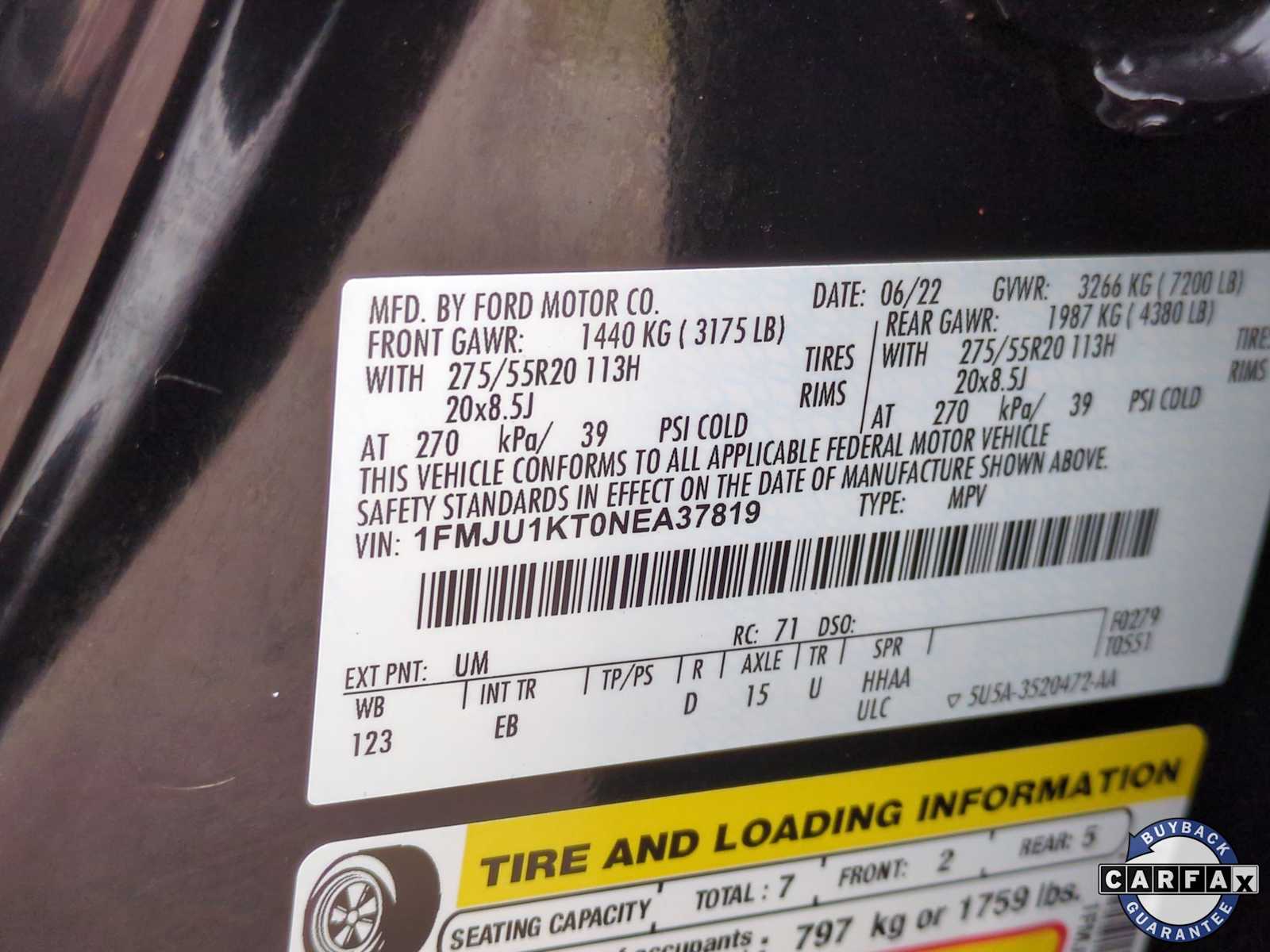 Thumbnail: 2022 Ford Expedition - 39