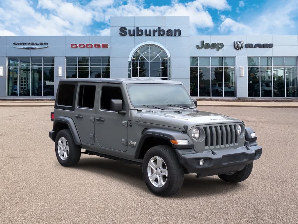 Certified 2020 Jeep Wrangler Unlimited Sport SUV