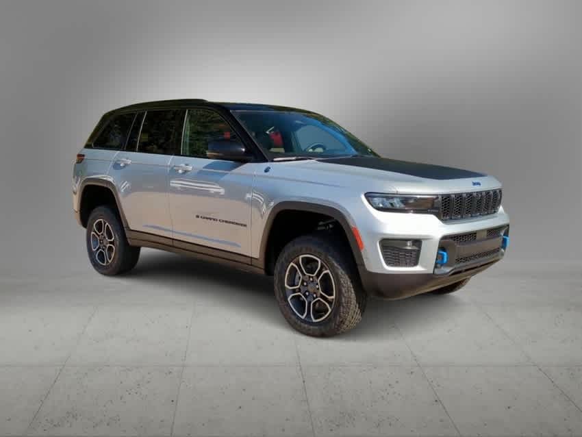 Used 2024 Jeep Grand Cherokee Trailhawk 4xe with VIN 1C4RJYC64R8941744 for sale in Ann Arbor, MI