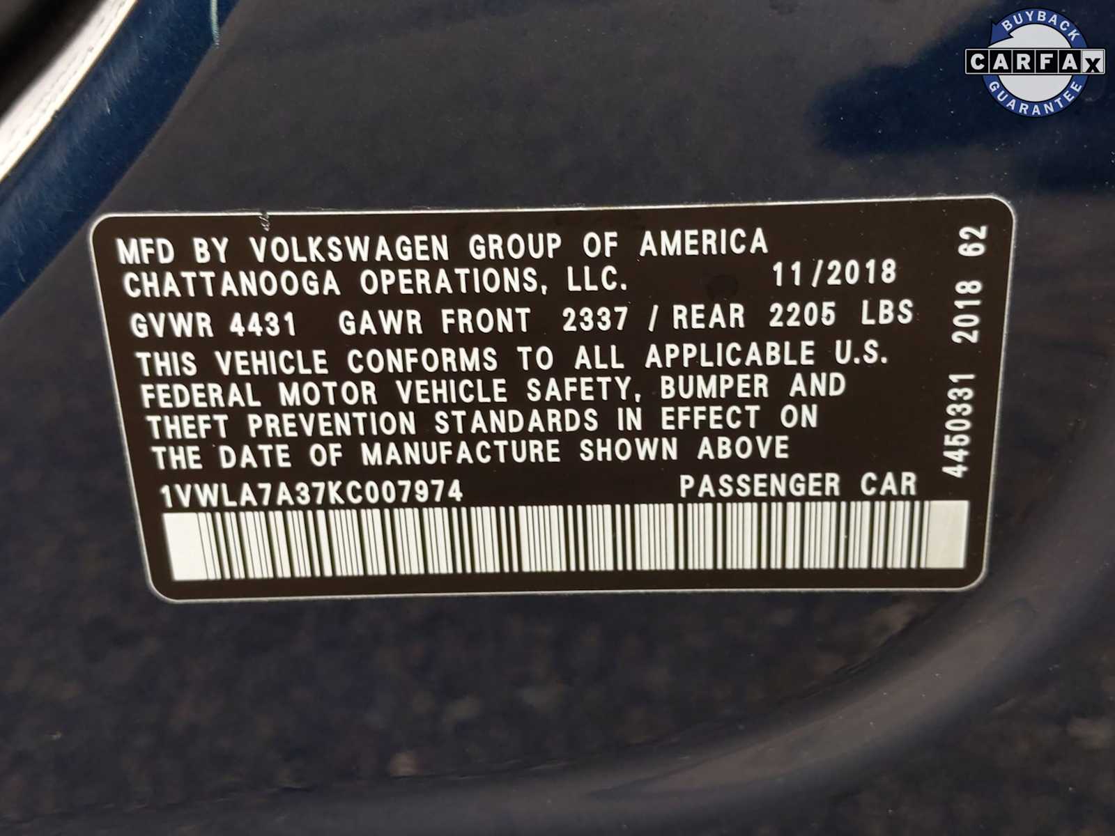 Thumbnail: 2019 Volkswagen Passat - 33