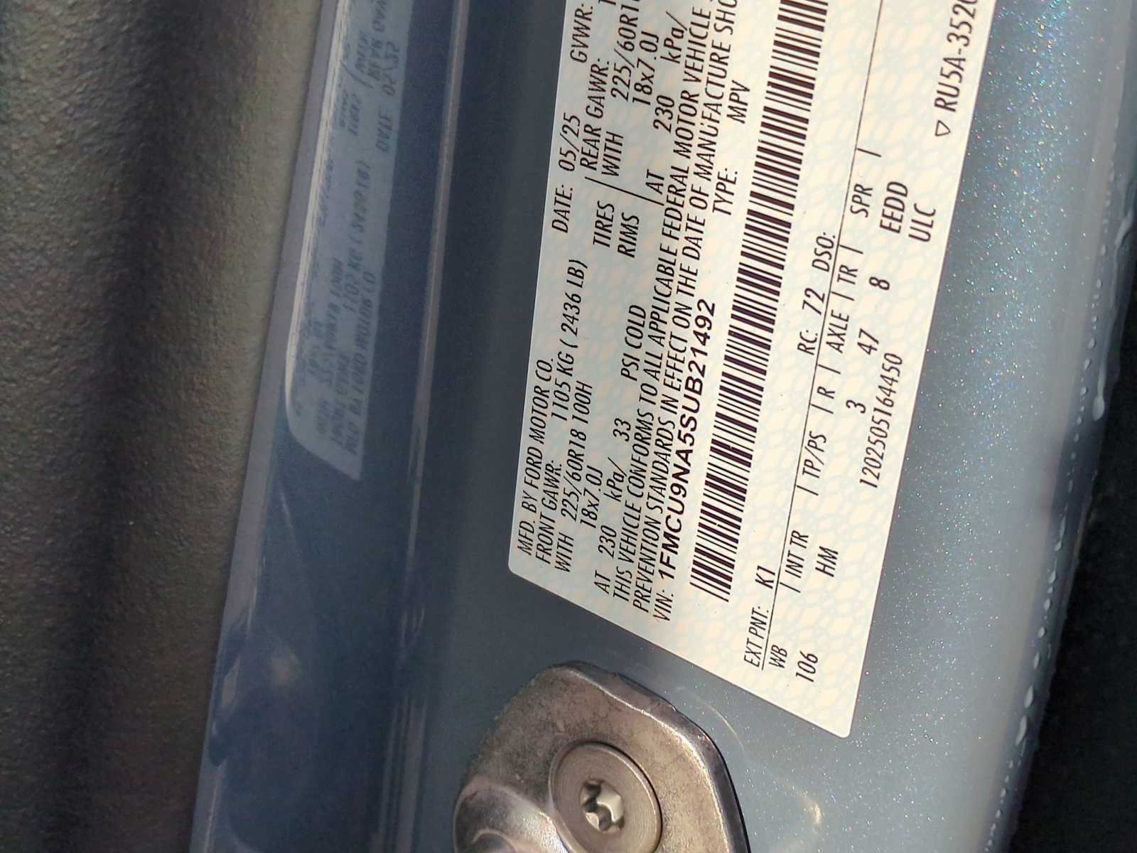 Thumbnail: 2025 Ford Escape - 35