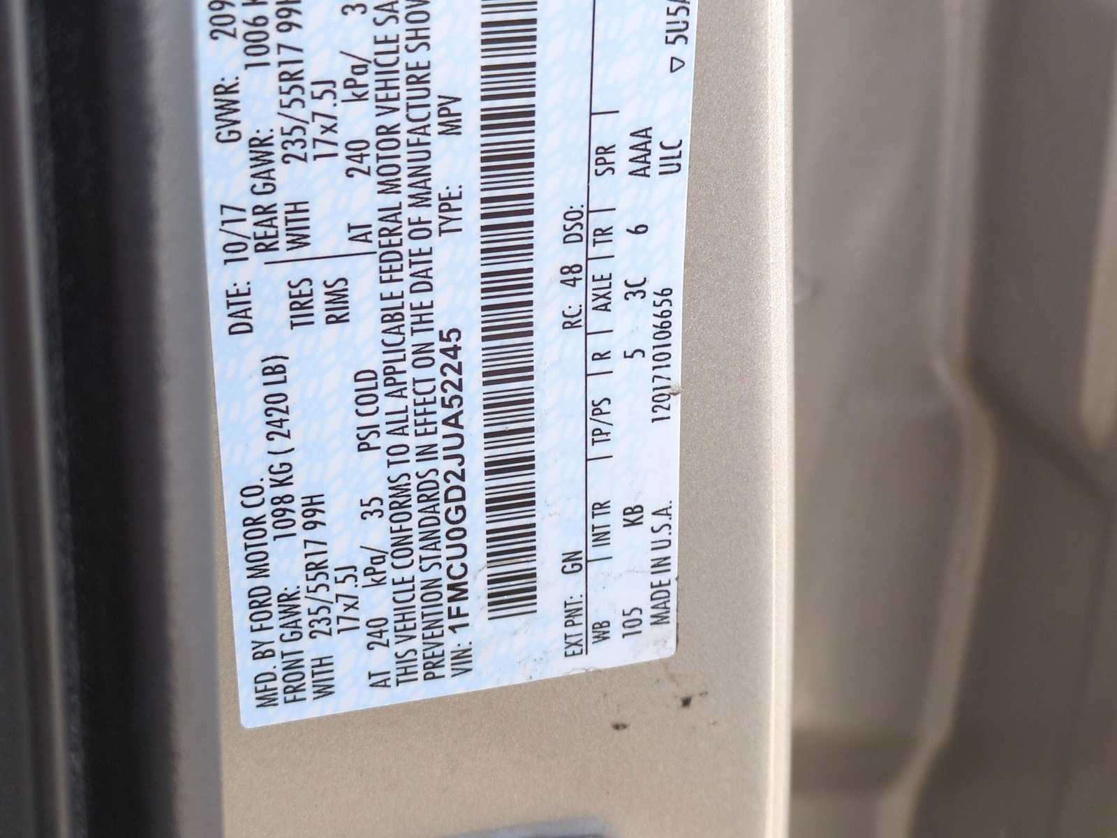 Thumbnail: 2018 Ford Escape - 35