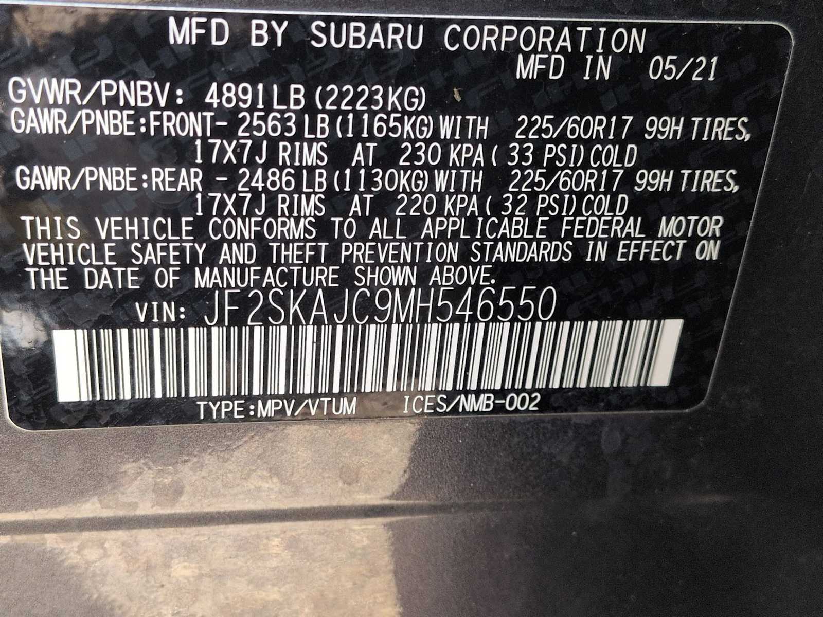 Thumbnail: 2021 Subaru Forester - 38