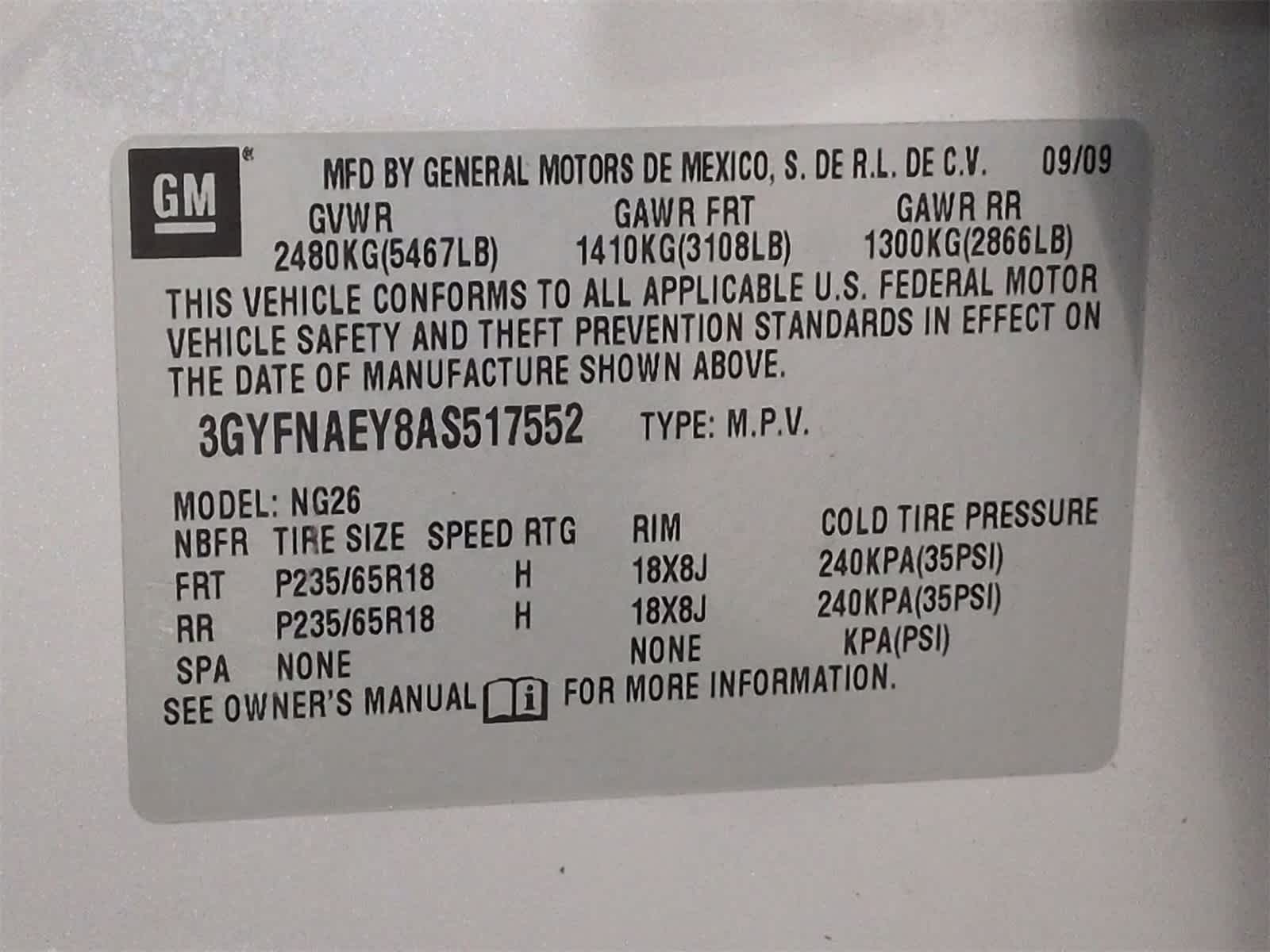 Thumbnail: 2010 Cadillac SRX - 38