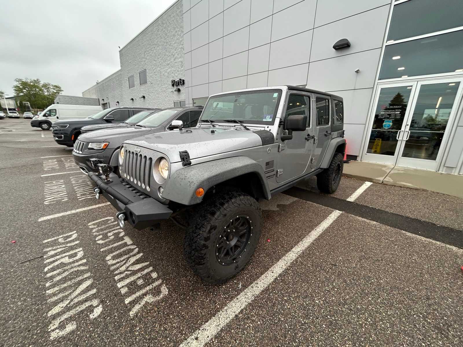 2016 Jeep Wrangler Unlimited Sport Hero Image