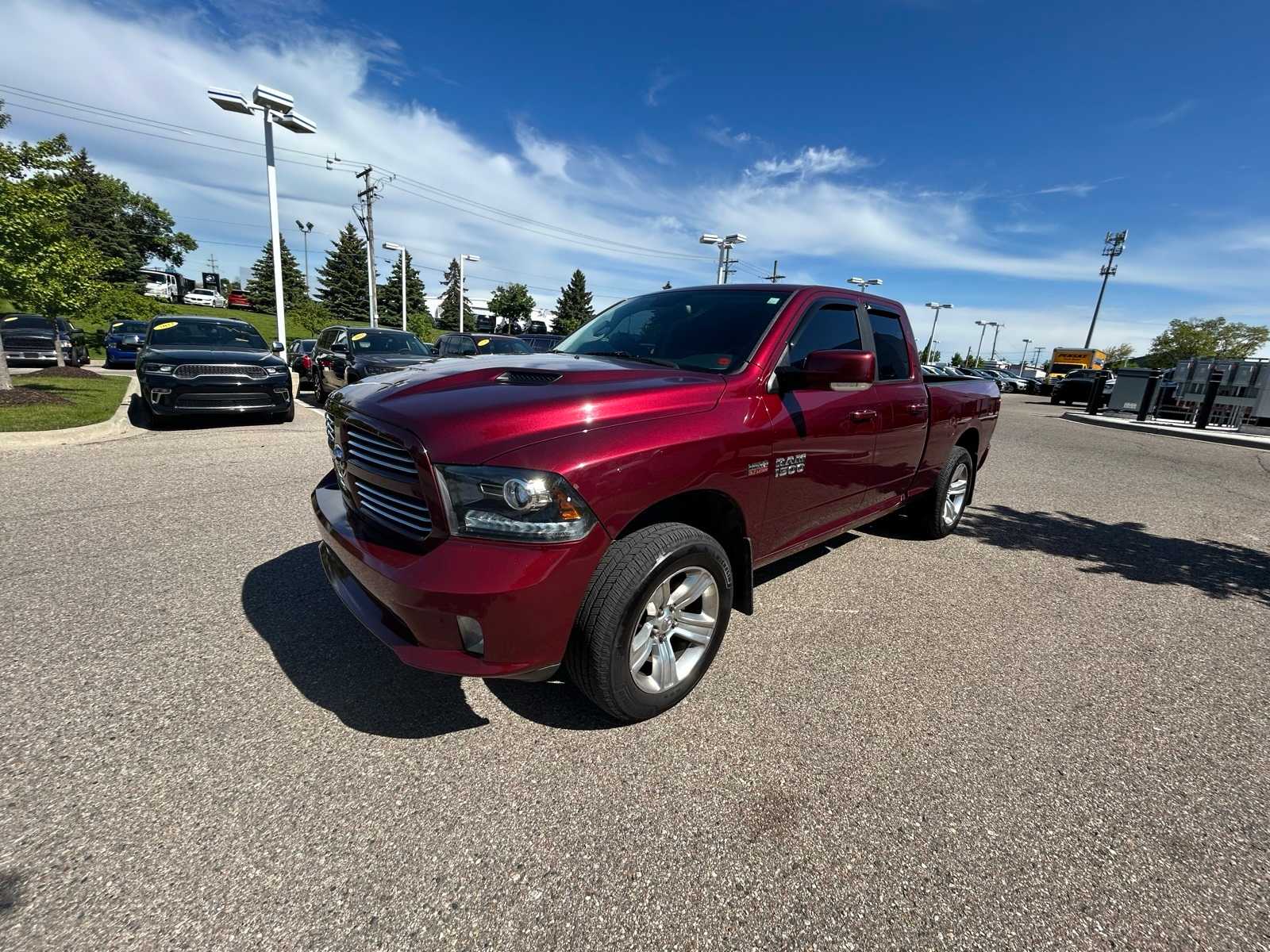 2017 RAM 1500 Sport Hero Image