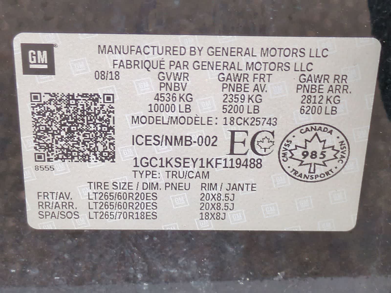 Thumbnail: 2019 Chevrolet Silverado 2500 - 33