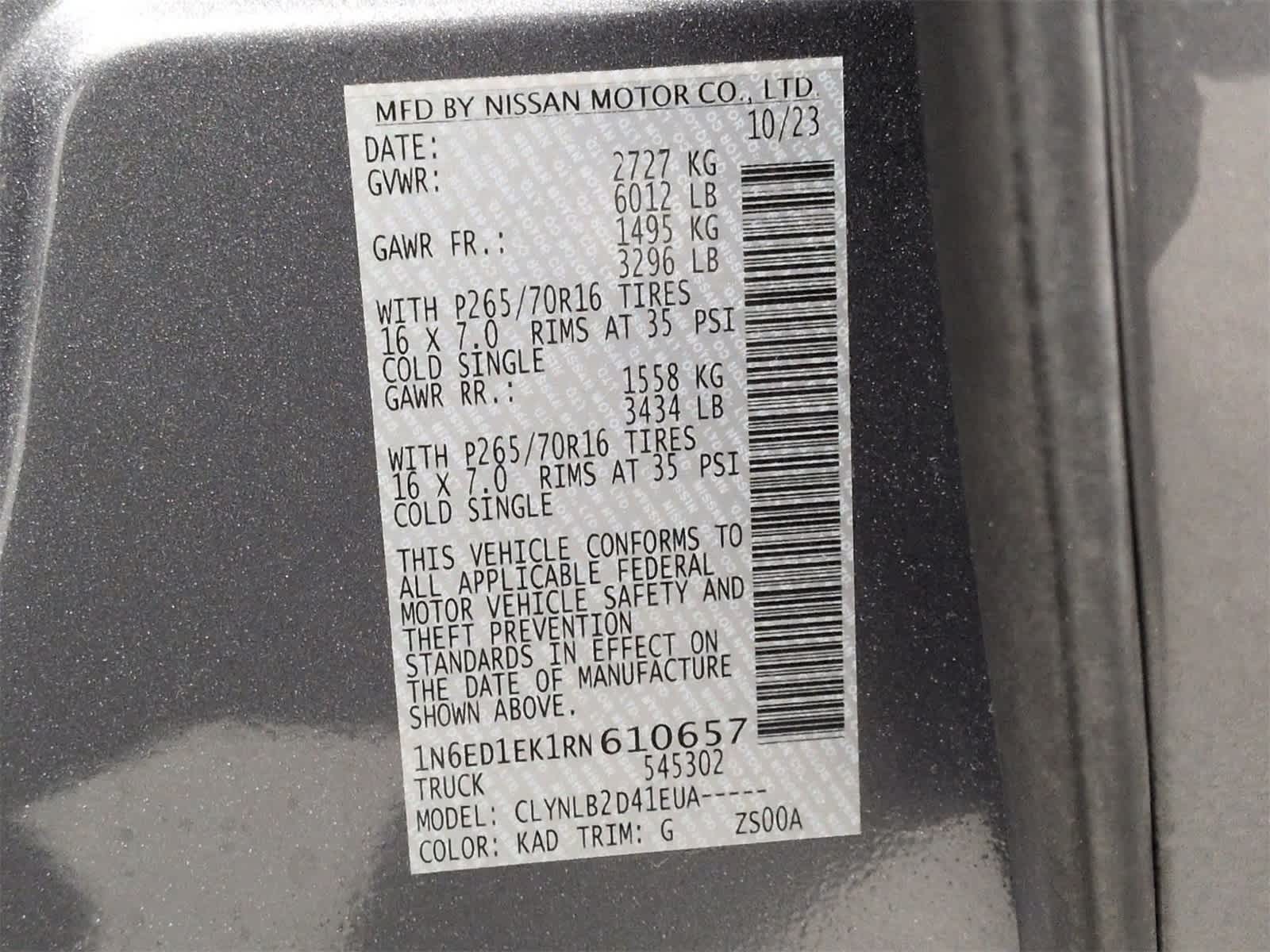 Thumbnail: 2024 Nissan Frontier - 35