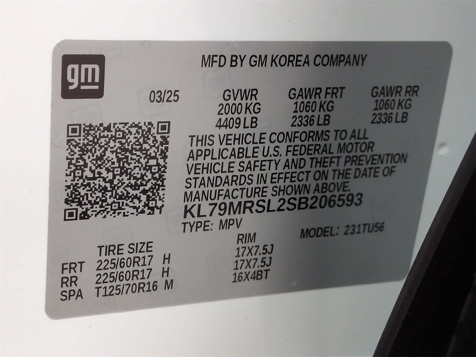 Thumbnail: 2025 Chevrolet TrailBlazer - 35