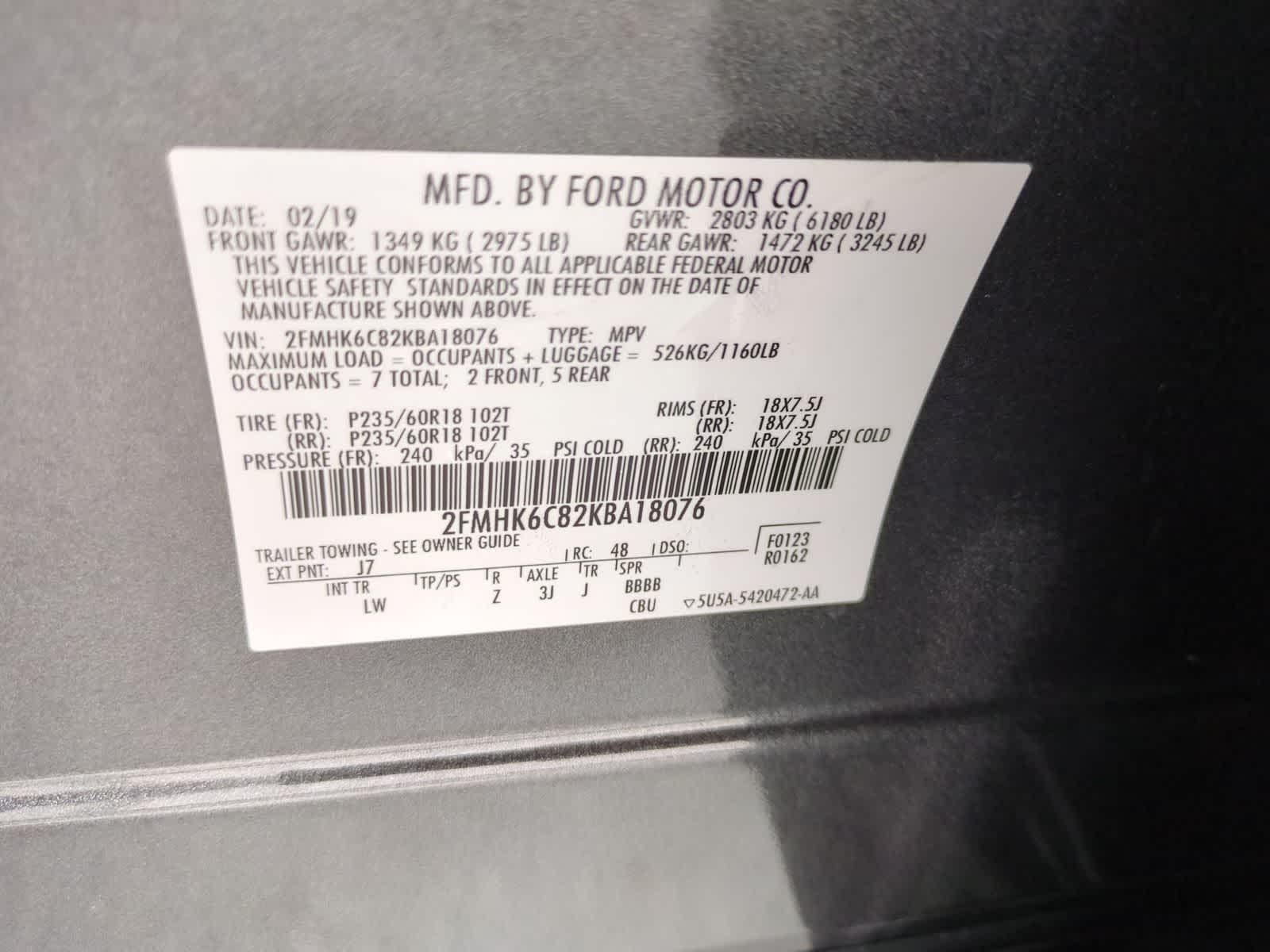 Thumbnail: 2019 Ford Flex - 33