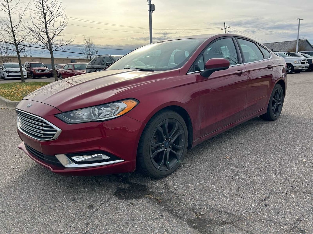 Certified 2018 Ford Fusion SE Sedan