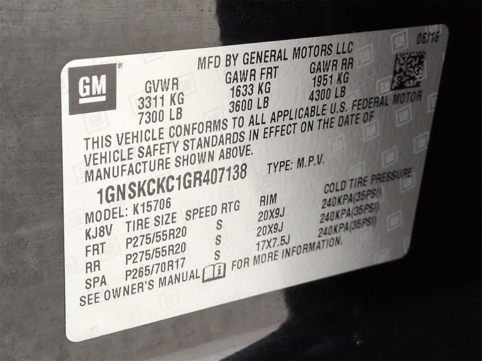 Thumbnail: 2016 Chevrolet Tahoe - 37