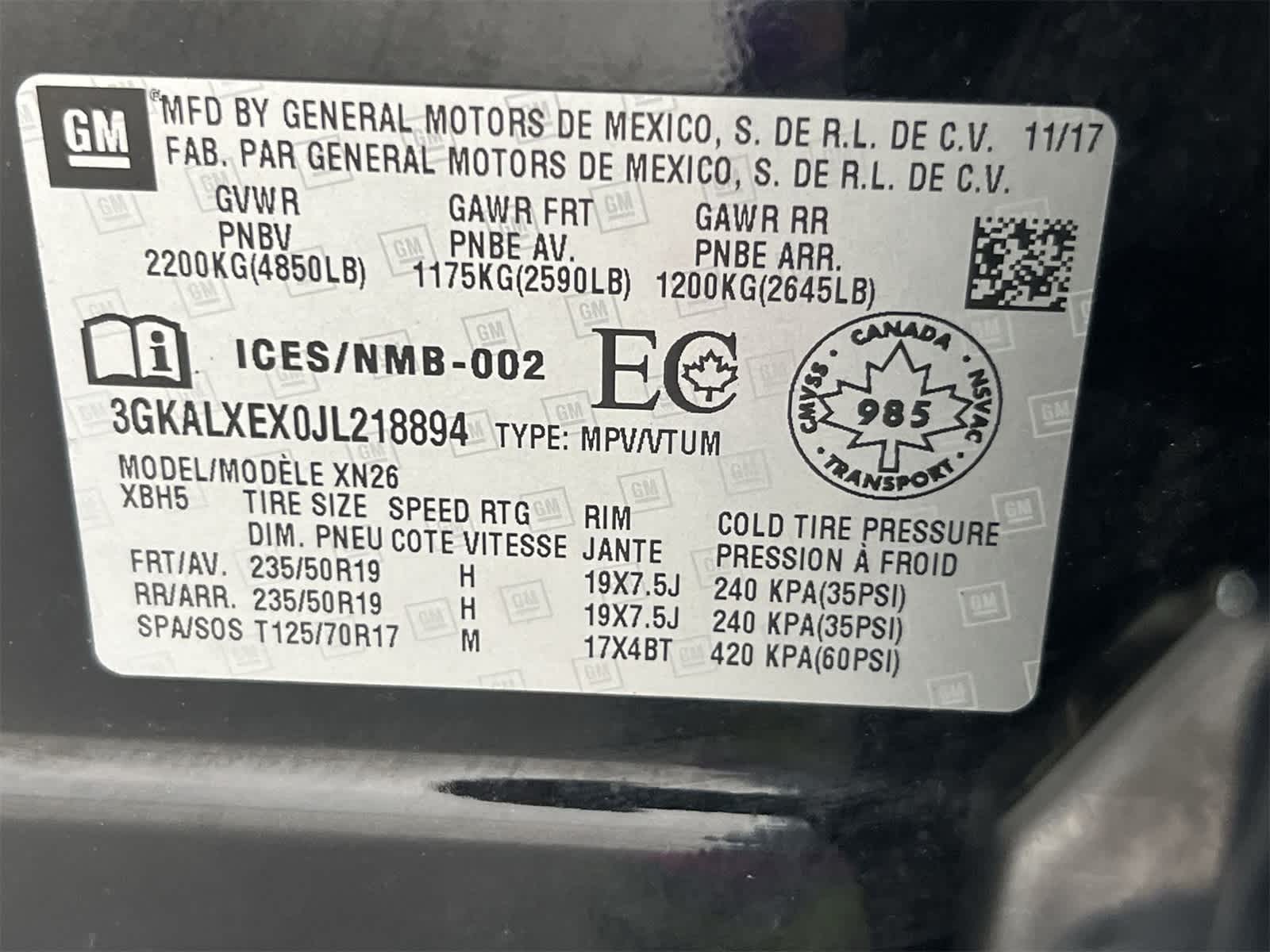 Thumbnail: 2018 GMC Terrain - 38