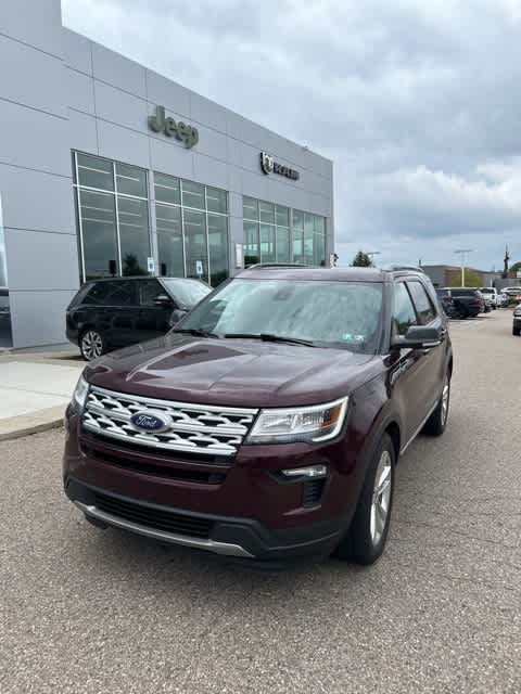 Used 2019 Ford Explorer XLT with VIN 1FM5K8D8XKGA05646 for sale in Farmington, MI