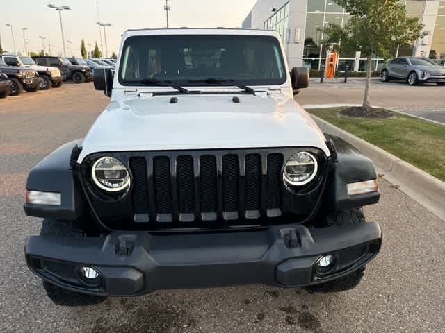 Used 2020 Jeep Wrangler Unlimited Willys with VIN 1C4HJXDN8LW346278 for sale in Farmington, MI