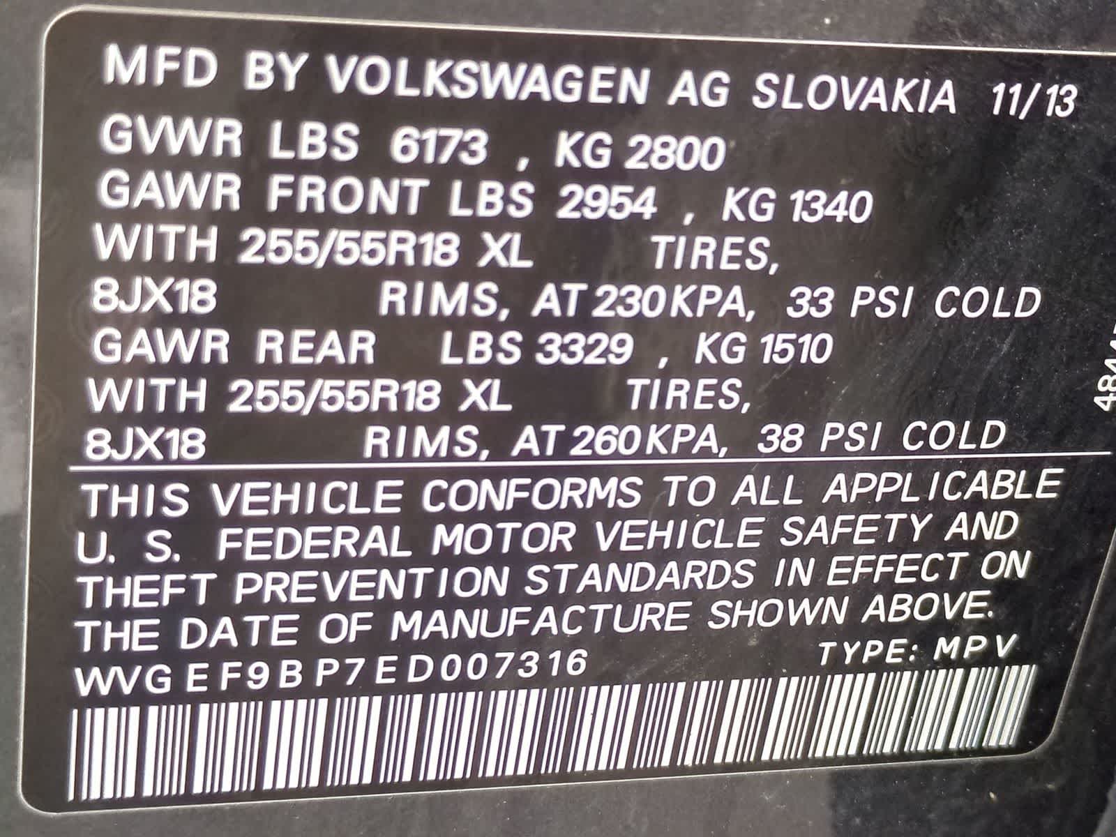 Thumbnail: 2014 Volkswagen Touareg - 35