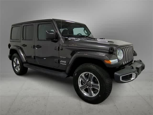 Used 2019 Jeep Wrangler Unlimited Sahara with VIN 1C4HJXEN5KW622249 for sale in Farmington, MI