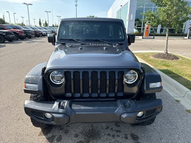 Used 2021 Jeep Wrangler Unlimited Willys with VIN 1C4HJXDG2MW631626 for sale in Farmington, MI