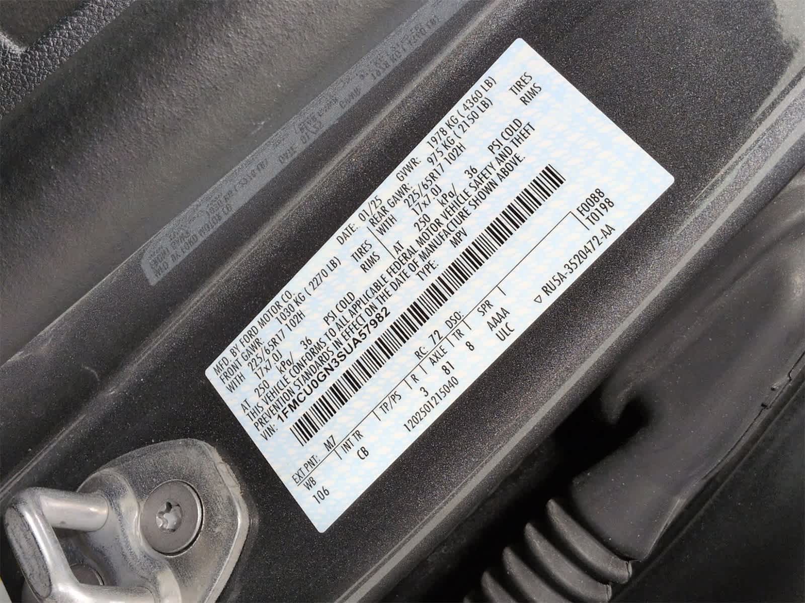 Thumbnail: 2025 Ford Escape - 36